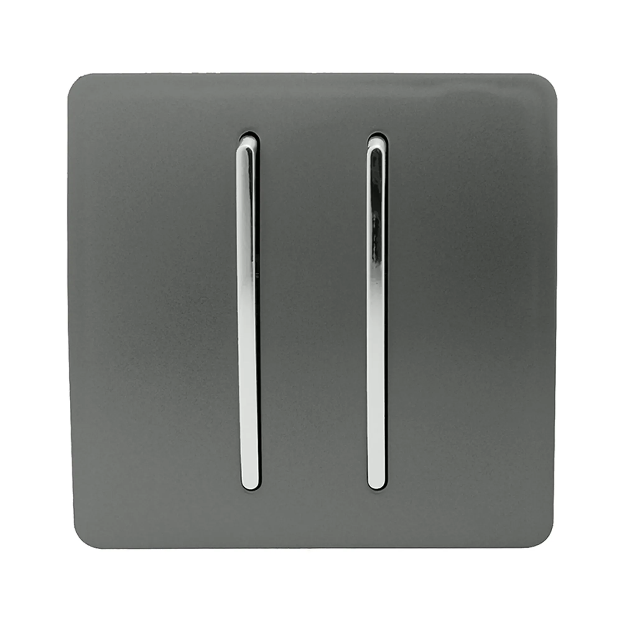 ART-2DBCH  2 Gang Doorbell Charcoal